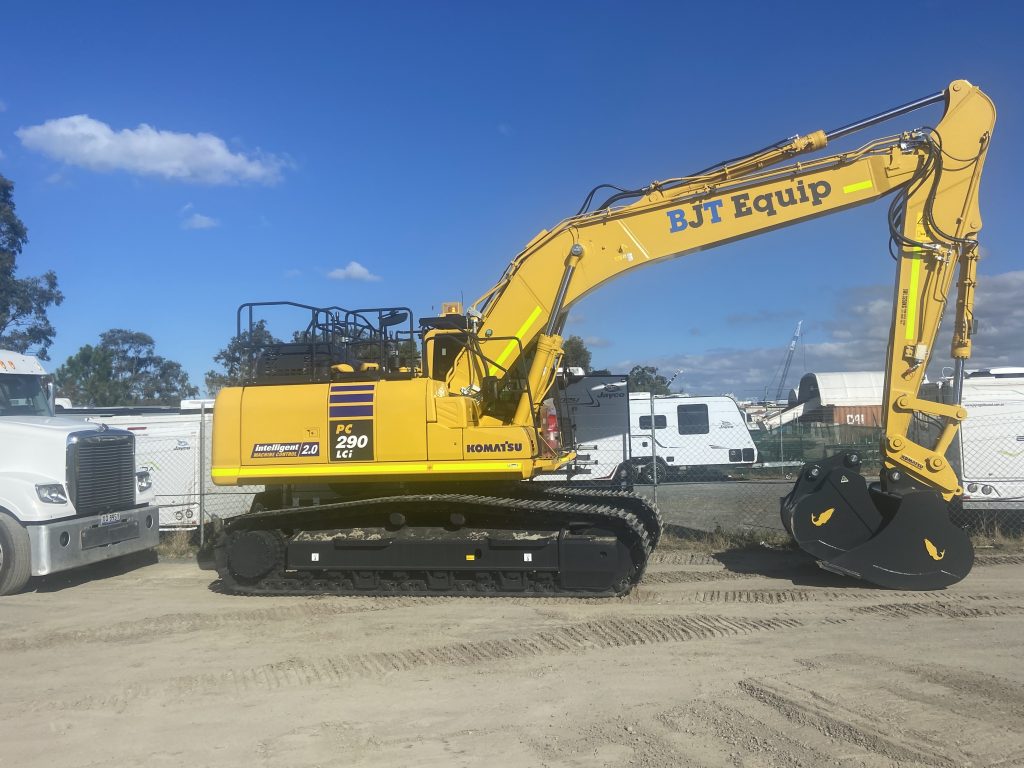 New Komatsu PC290 Excavator with Intelligent Machine Control 2.0